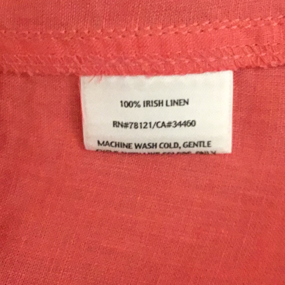 Eileen Fisher 100% Irish Linen Jacket, sz M - Picture 7 of 8